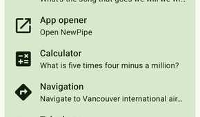 Dicio Voice Assistant Capabilities Menu Samsung Galaxy Z Flip 6-1