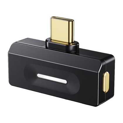 The Fiio Bluetooth receiver in a transparent render.
