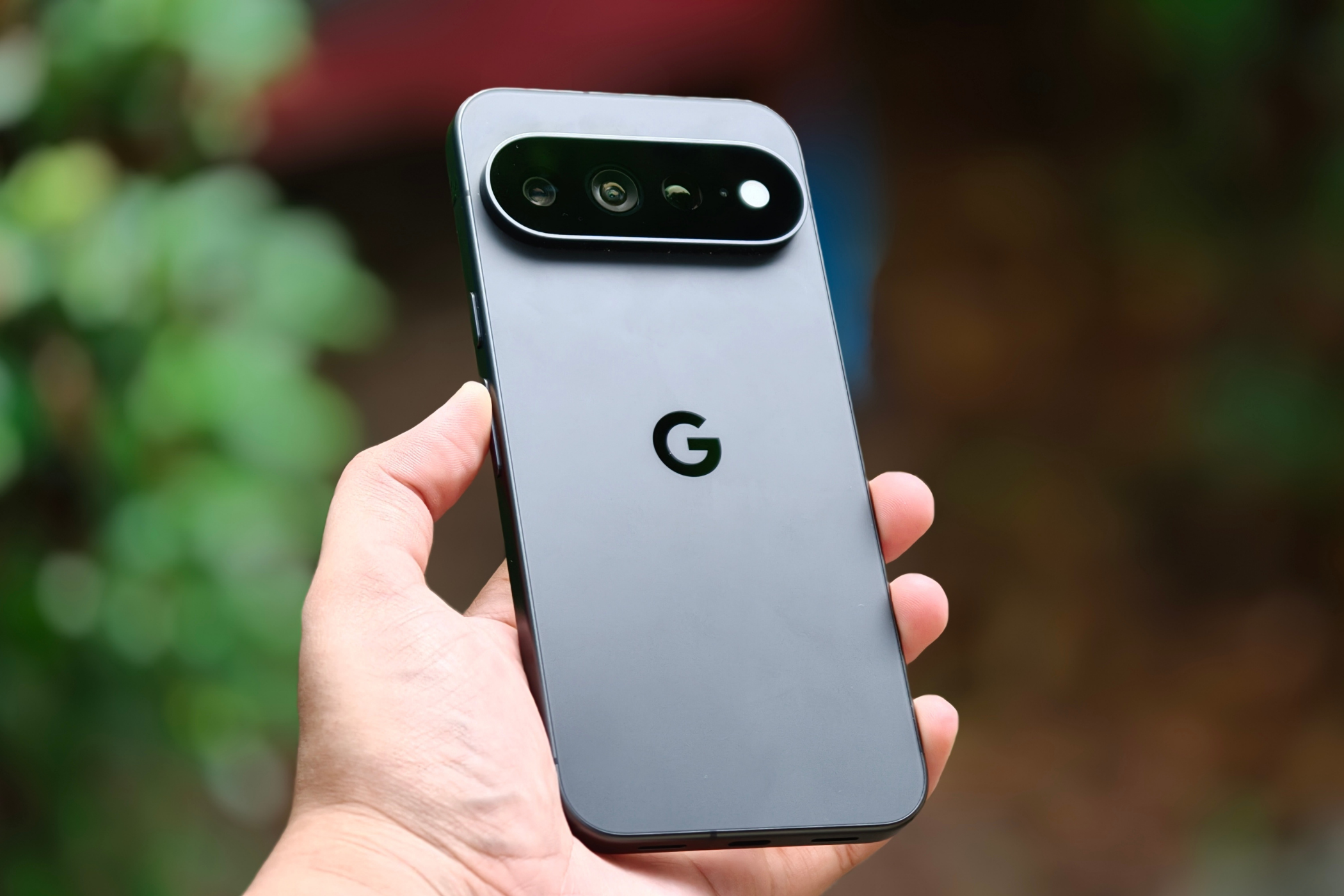 Google Pixel 11 Pro XL in a person's hand