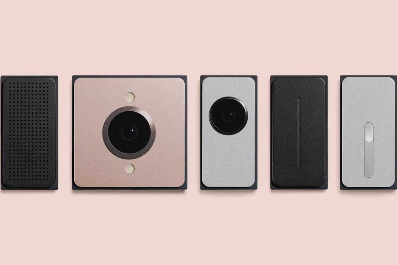 Google's Project Ara modular phone concept.