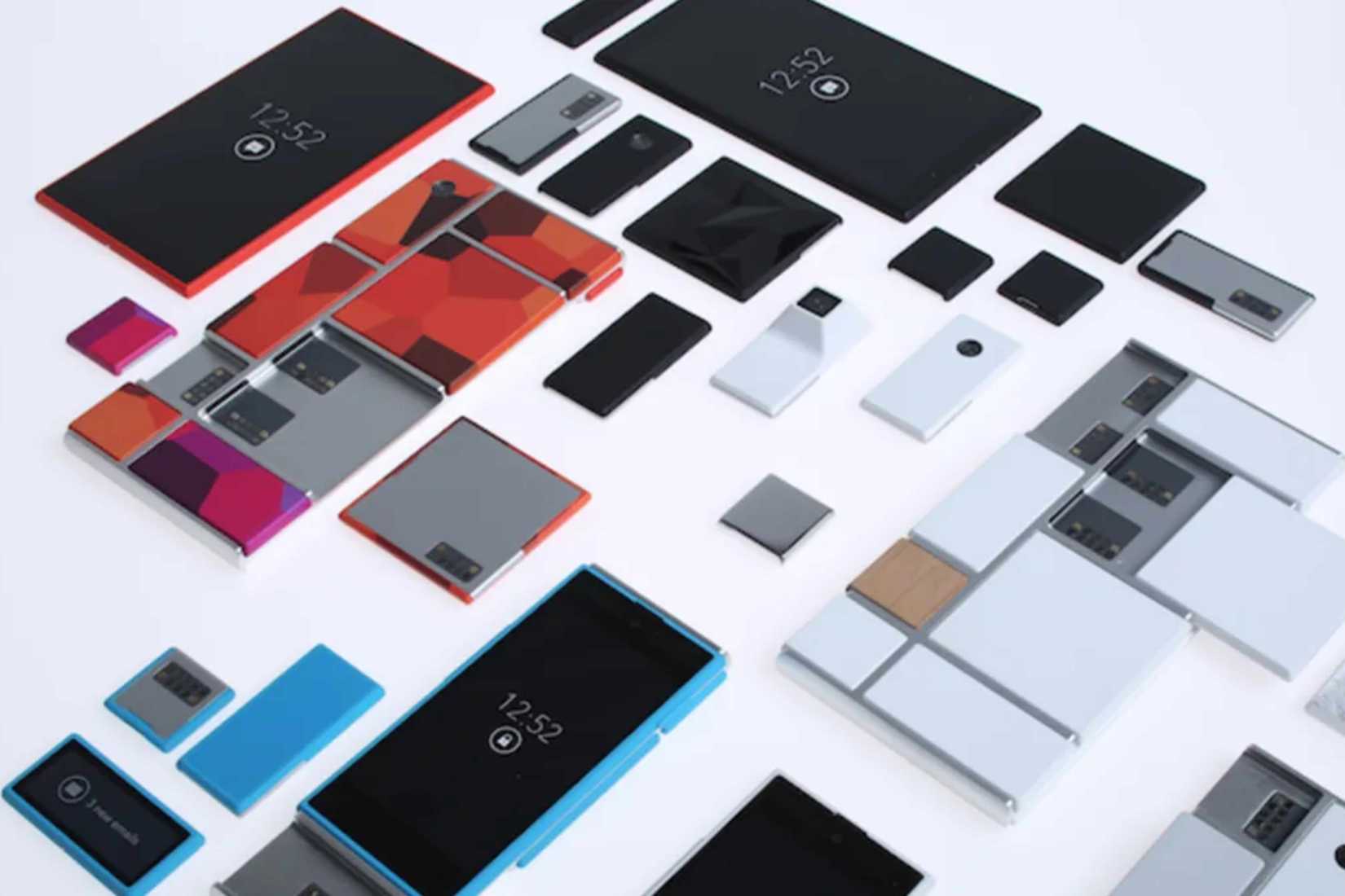 Motorola's Project Ara modular phone concept.