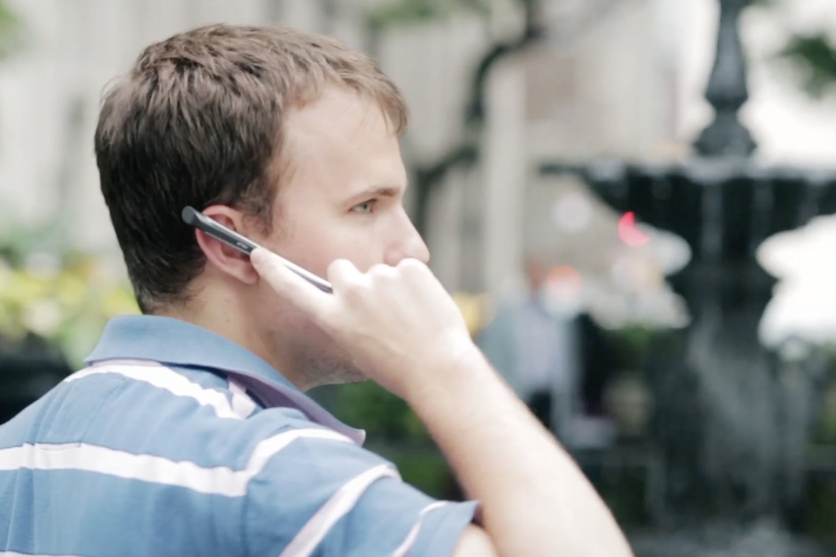 padfone stylus on a call