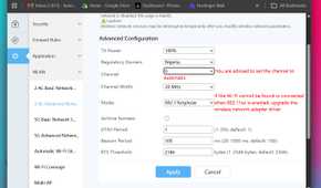 Saving Wi-Fi channel of a router