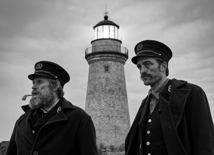 A still from The Lighthouse (2019).