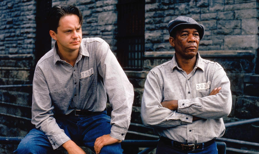 A still from The Shawshank Redemption (1994)