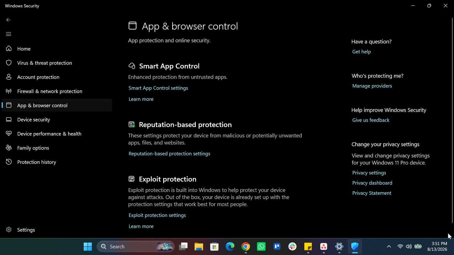 Нужно ли платить за сторонний антивирус в Windows? Windows App and browser control