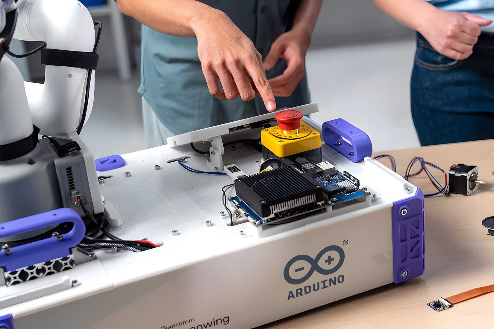 arduino-ventuno-q in a project