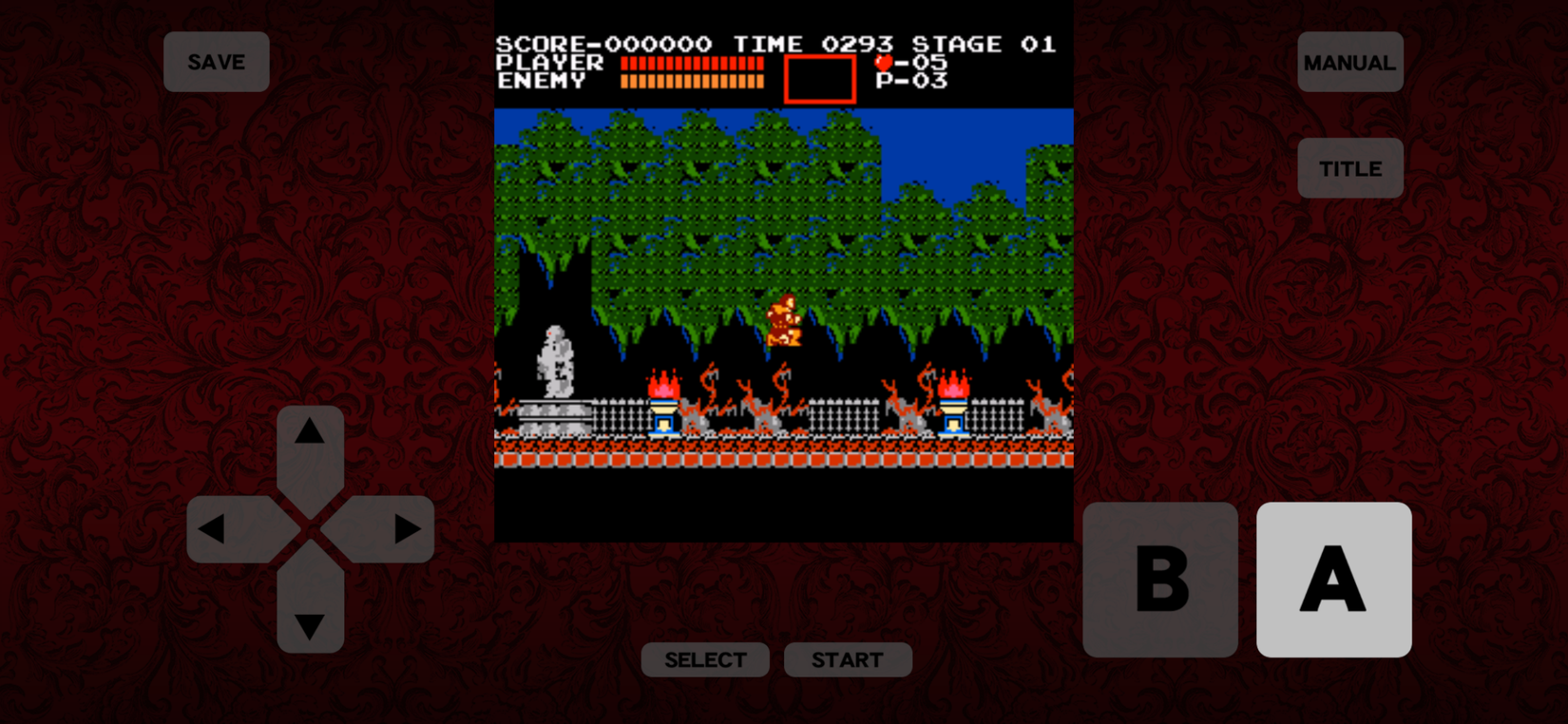 Castlevania gameplay iPhone screenshot