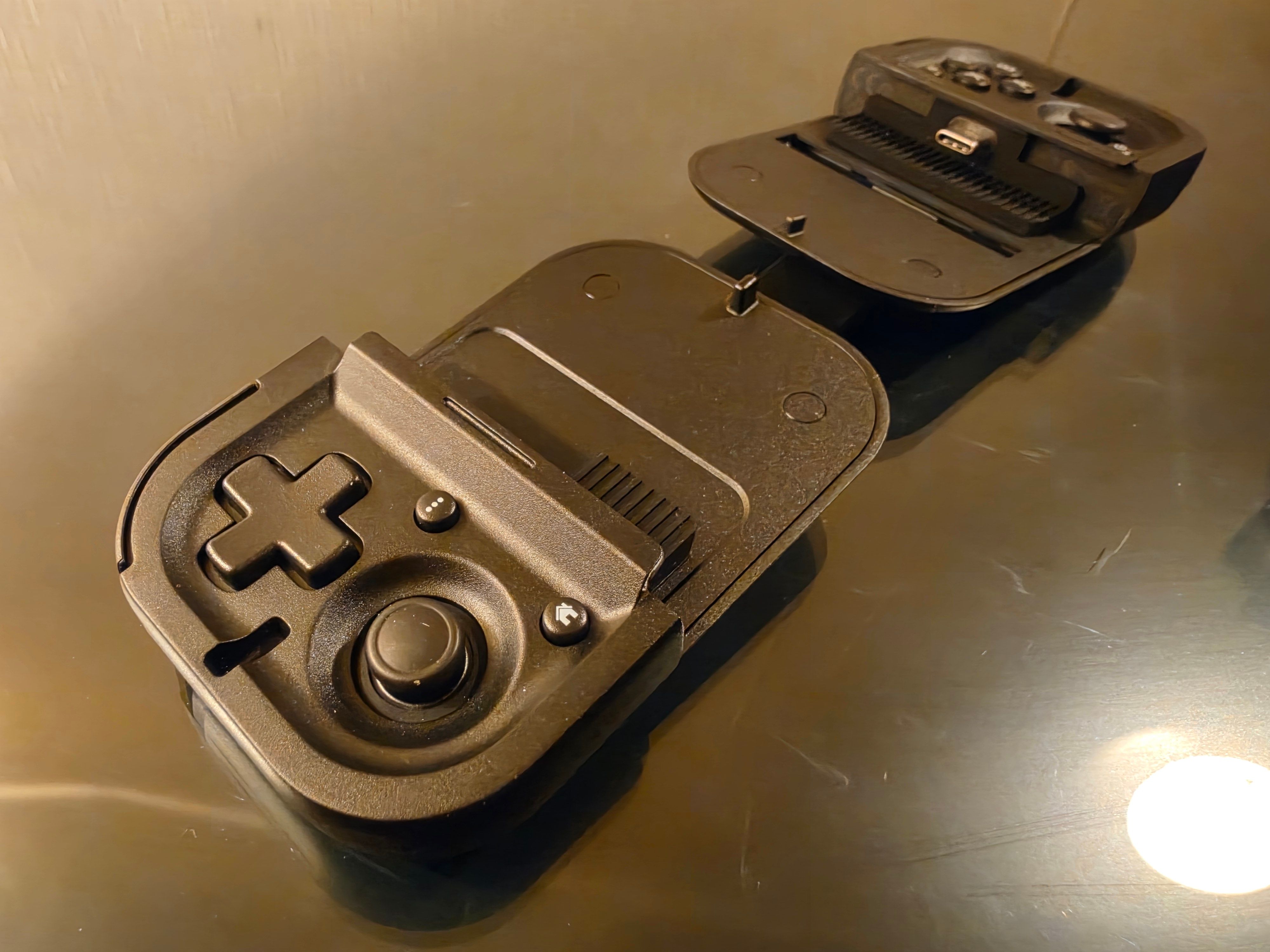 controller up close left side