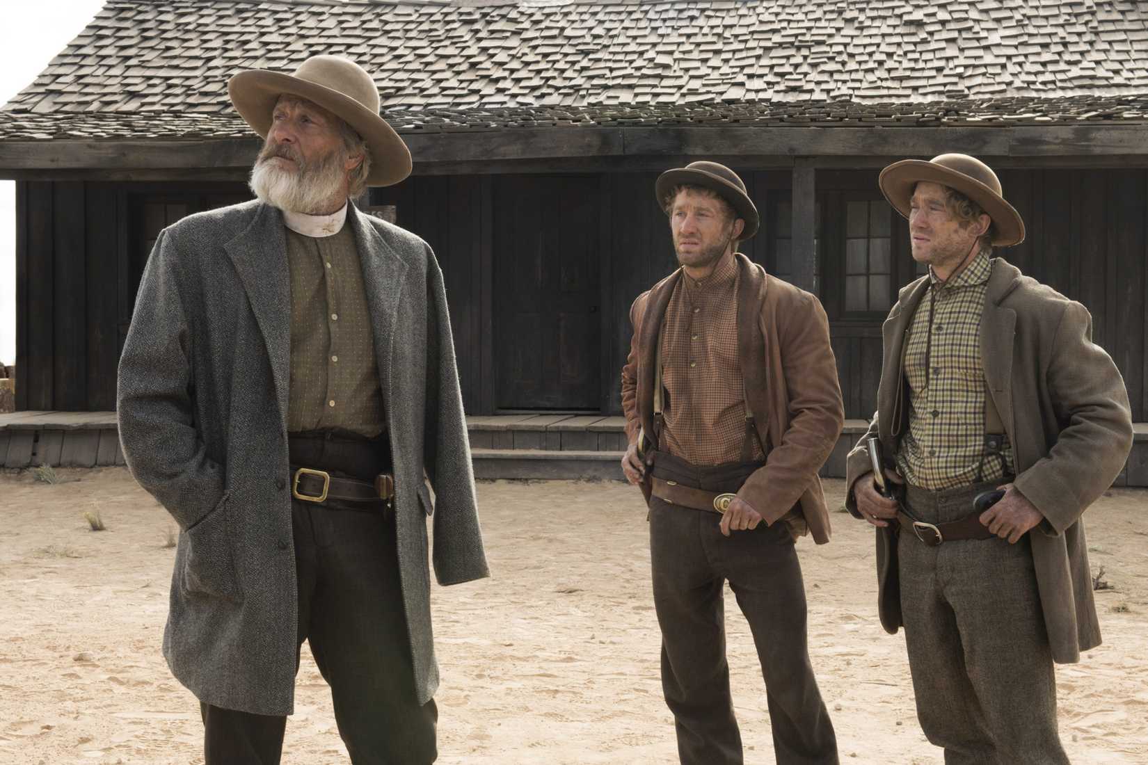 Group of men having a discussion
