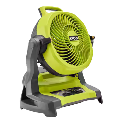 The Ryobi Misting Fan in a transparent render.