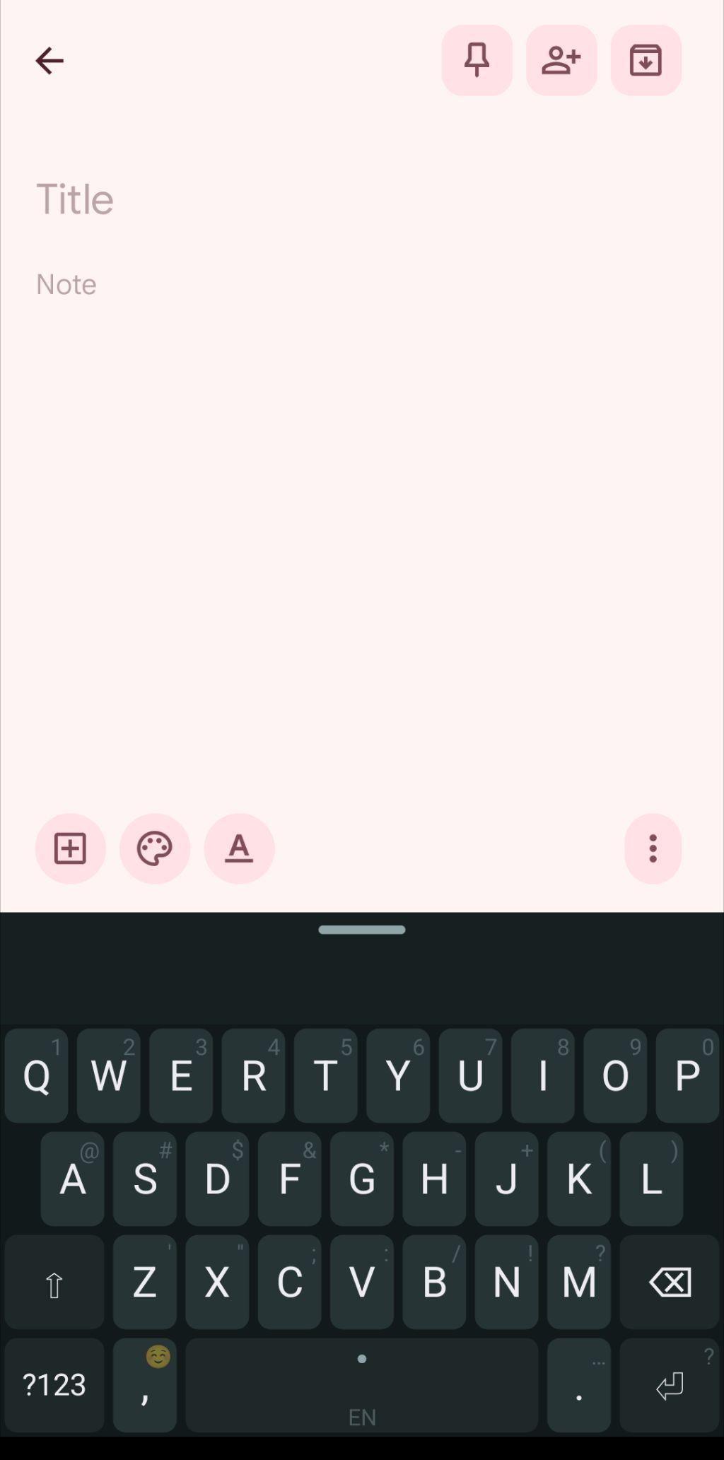 kinetica keyboard dark theme