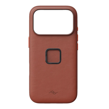A transparent render of the Peak Design SlimLink Case for iPhone 18 Pro.
