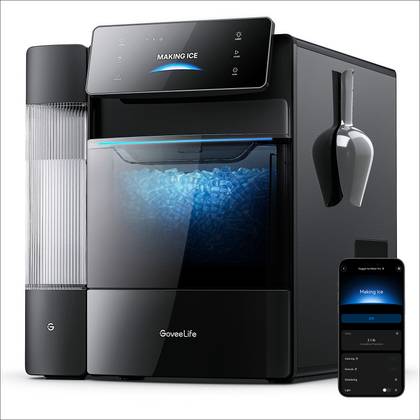 GoveeLife Smart Nugget Ice Maker Pro in real-world use