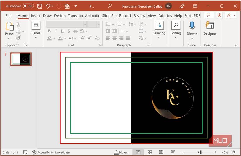 How to Design a Business Card in PowerPoint