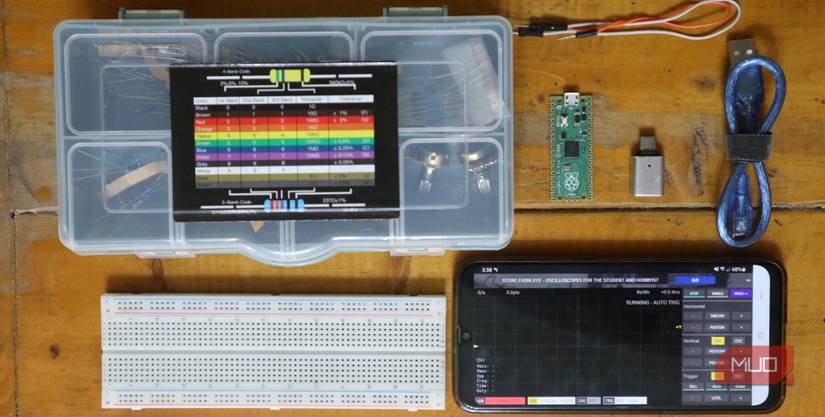 Build an Oscilloscope With Raspberry Pi Pico
