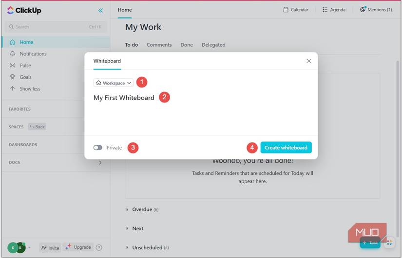 How to Use ClickUp Whiteboards
