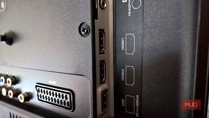 TV HDMI ports