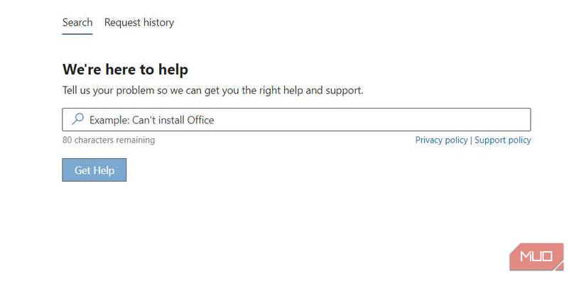 Help And Support Option Got a Windows Problem? Here's How to Get Help
