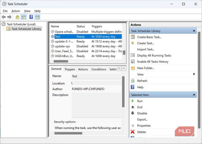 How to Automate Batch Files With Task Scheduler on Windows