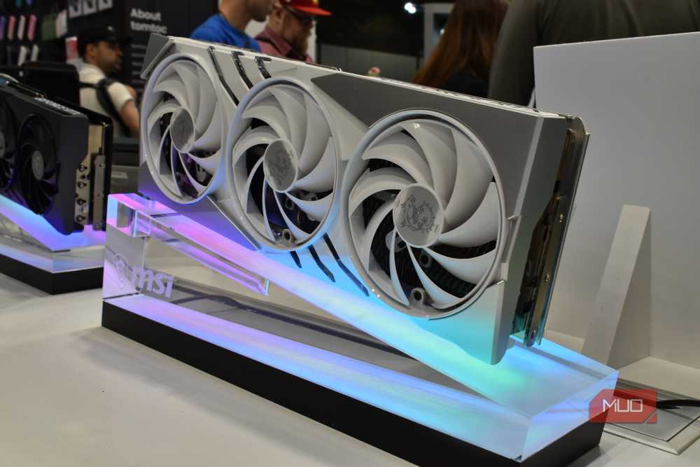 GPUs need x16 PCIe lanes for full bandwidth. Using adjacent slots can cut that to x8.