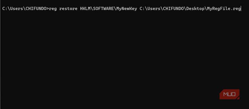 How to Edit the Windows Registry in the Command Prompt