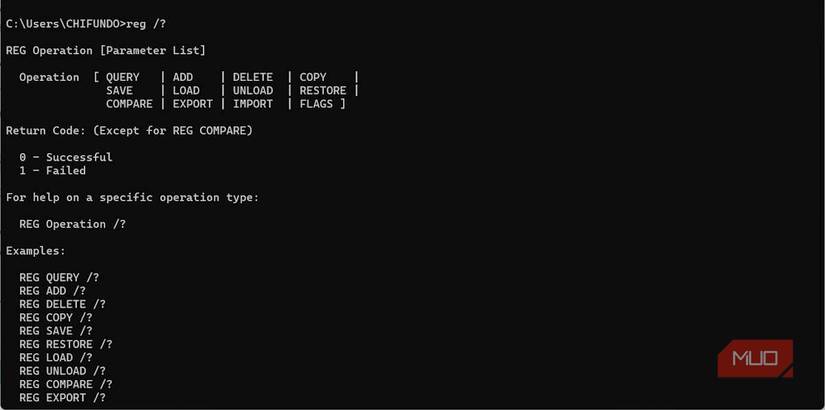 Pd18 Command How to Edit the Windows Registry in the Command Prompt