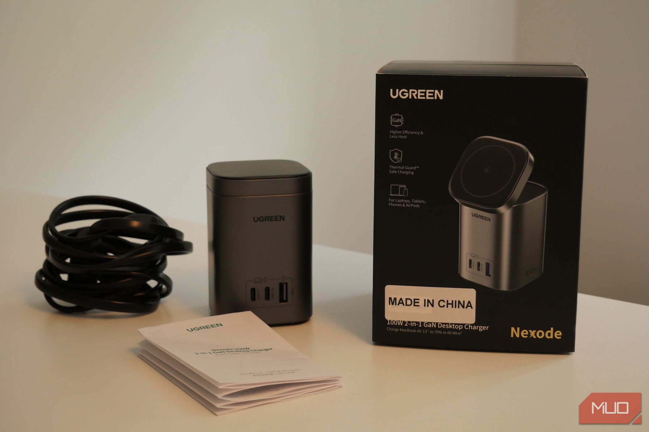 Ugreen Nexode 100W 2-in-1 GaN Desktop Charger Review: A Solid