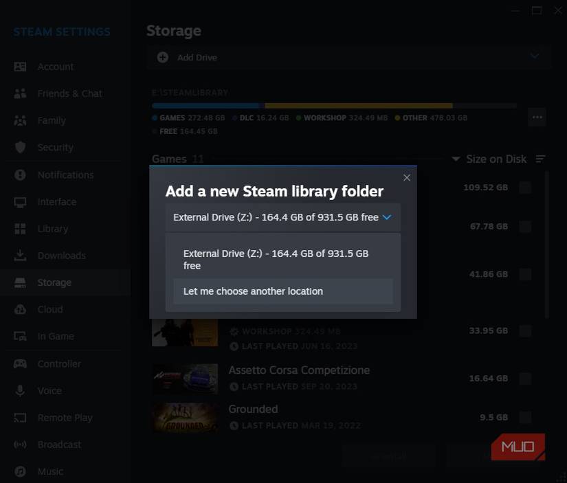 How to Use Steam’s Storage Manager to Quickly Manage Your Games