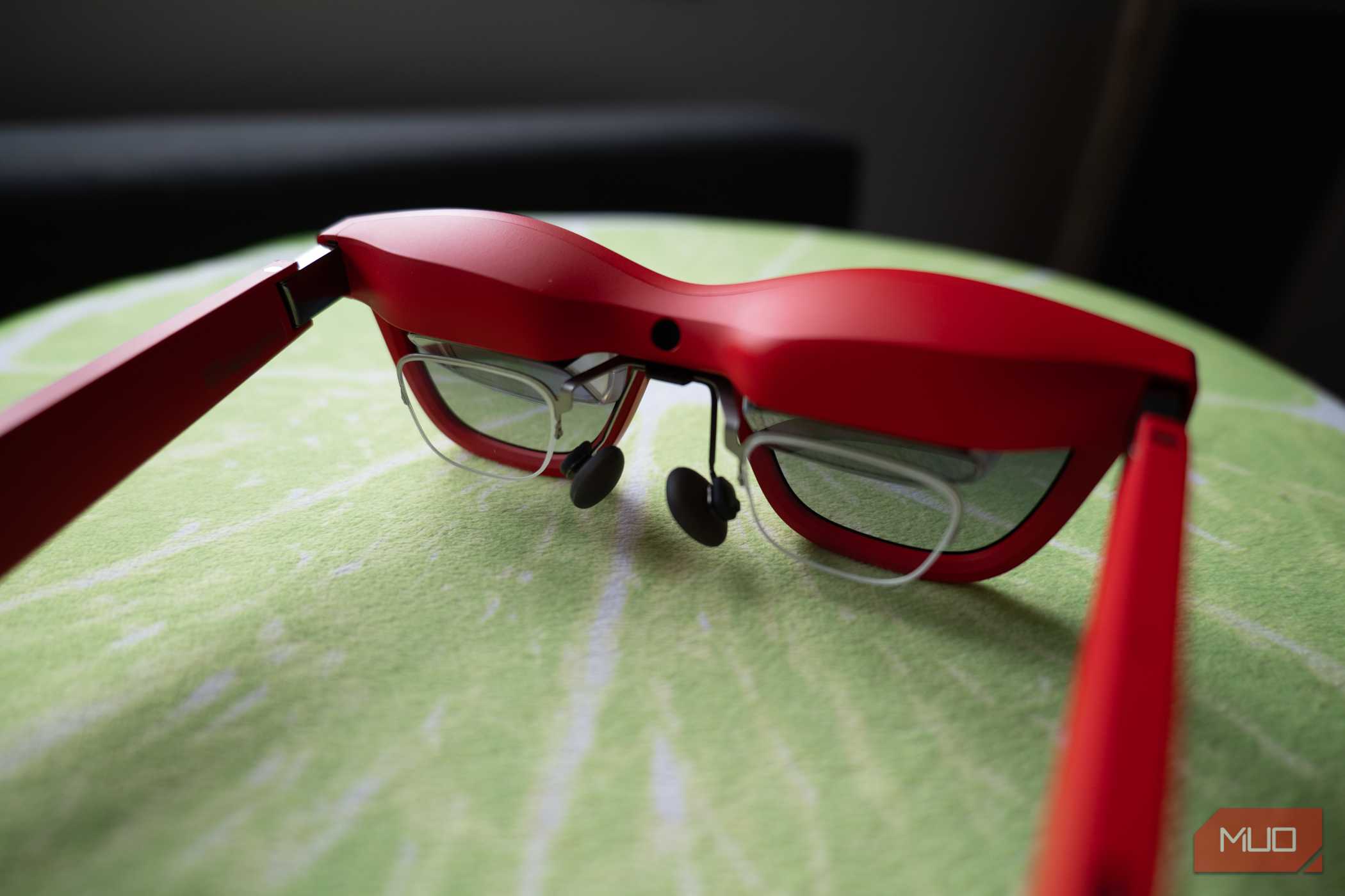 xreal air 2 review - custom lenses fitted