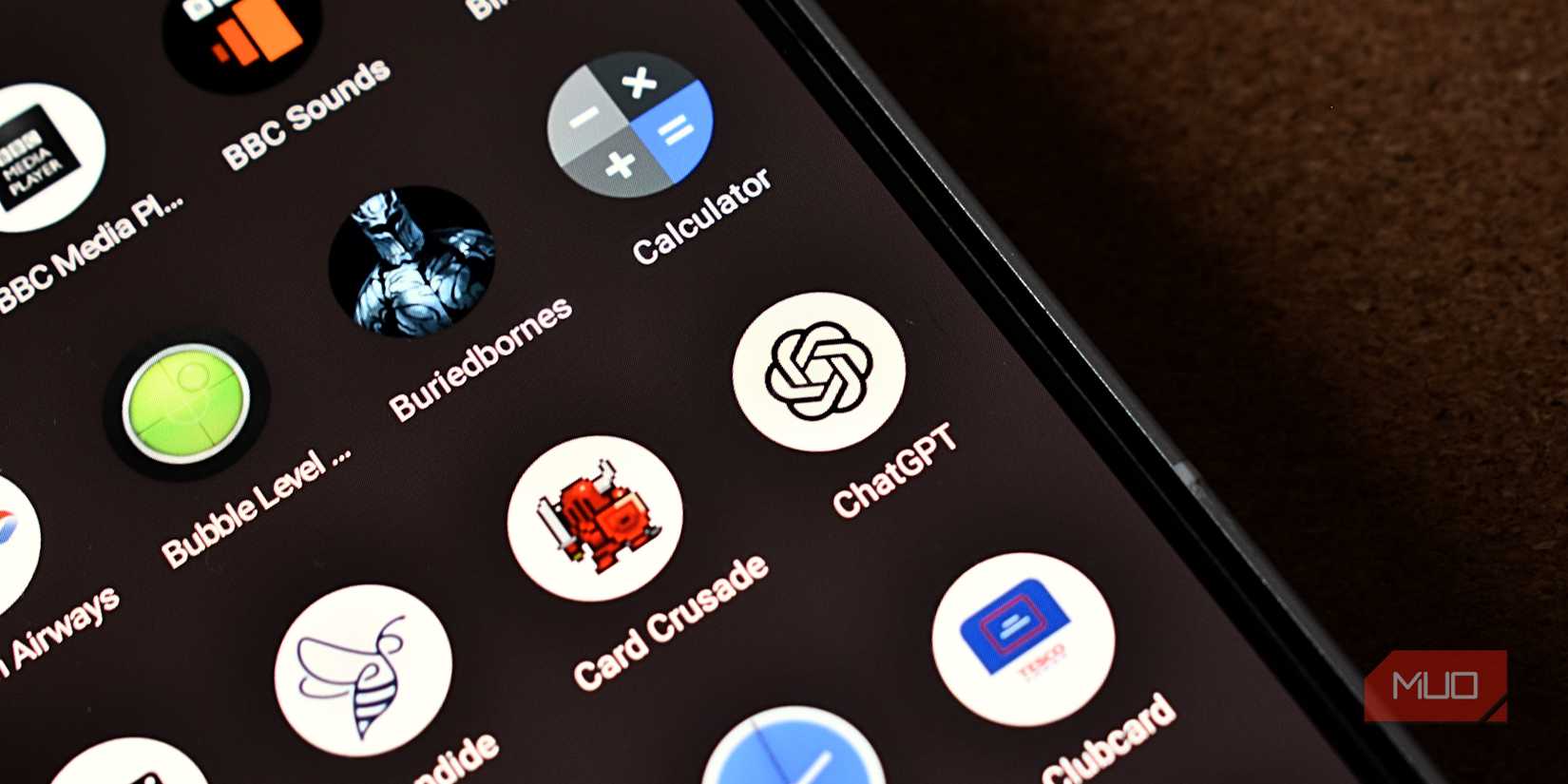 logotipo de chatgpt en la pantalla del teléfono inteligente