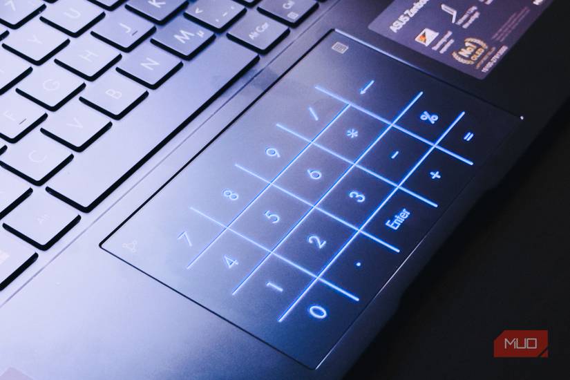 ترک‌پد Zenbook 14 OLED