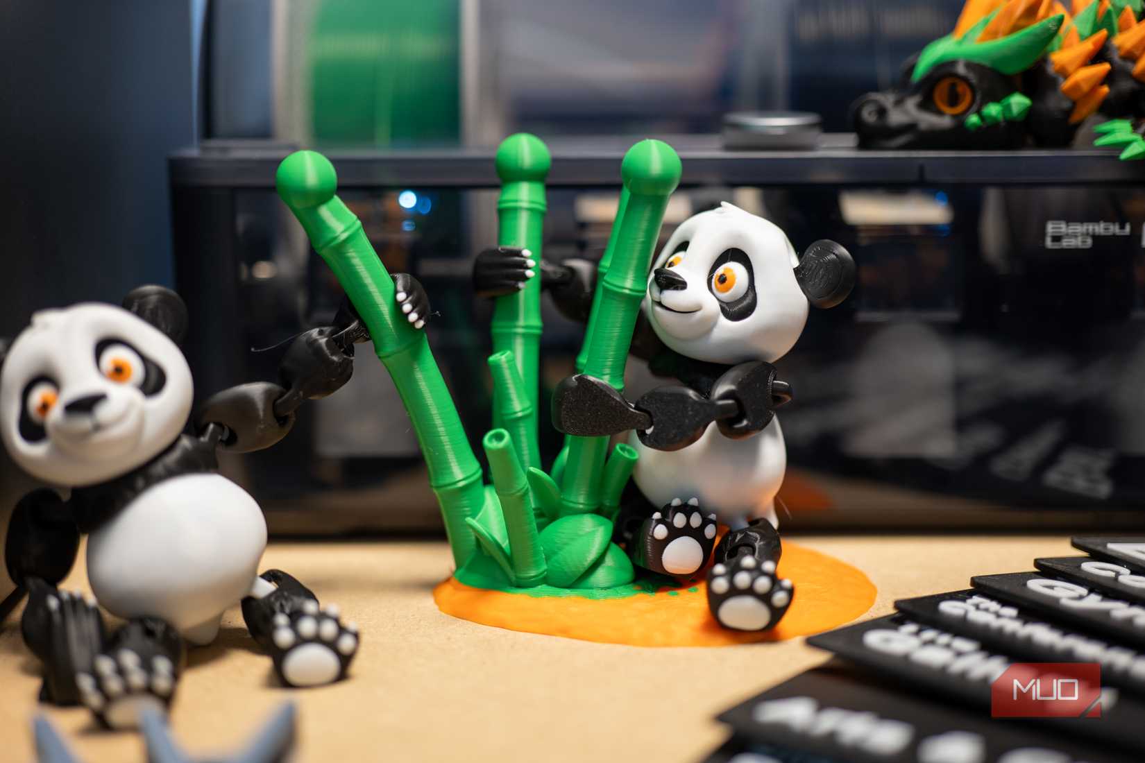 bambu lab p1s and ams - panda close up
