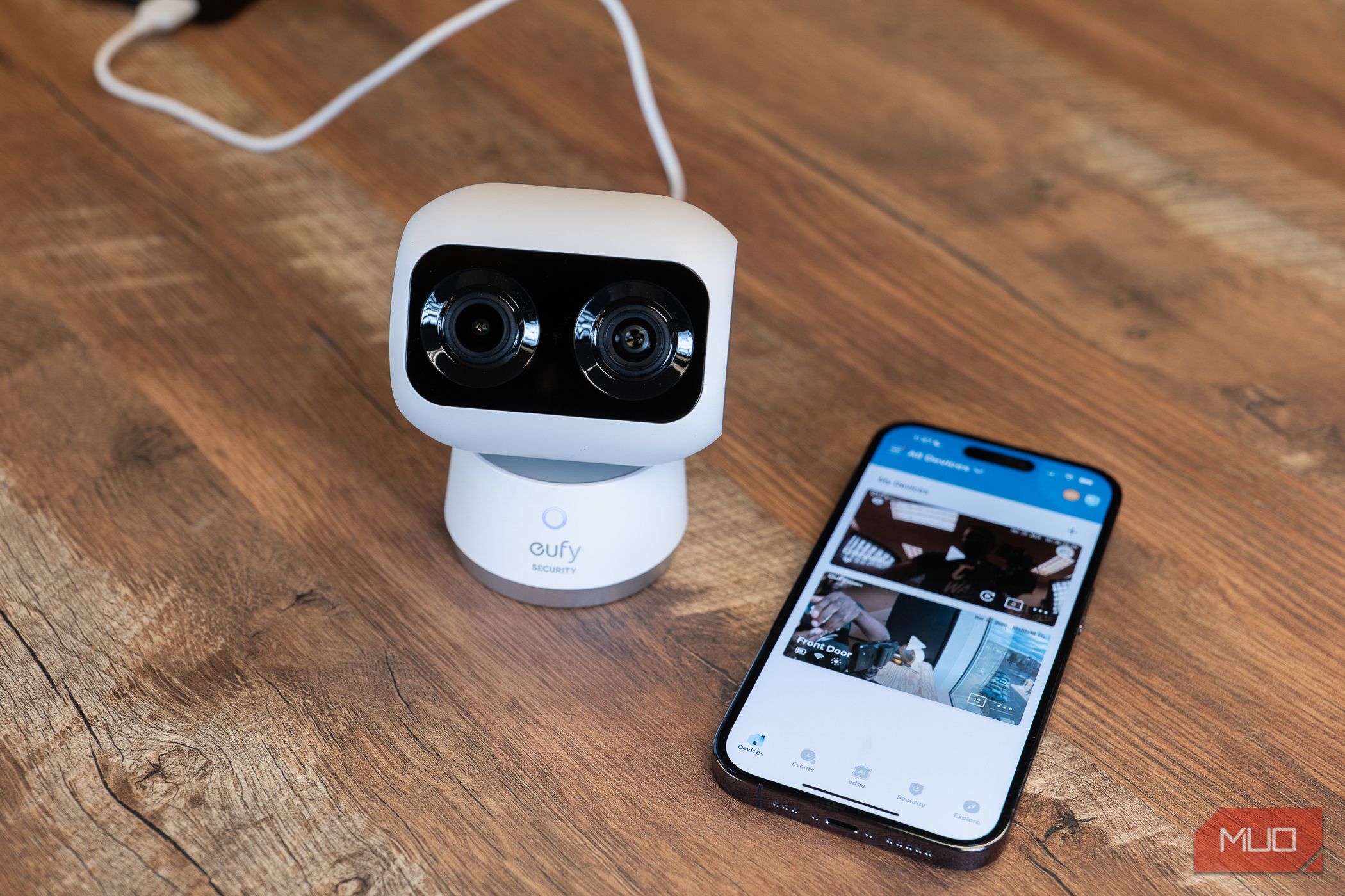 【未使用】Indoor Cam S350 Amazon.com : eufy Security Indoor Cam S350, Dual Cameras, 4K