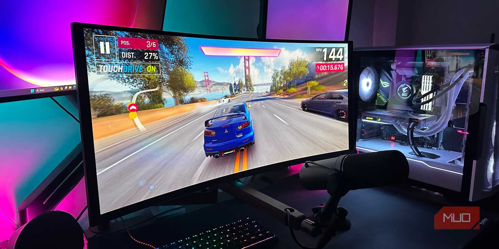 Asphalt 9 Legends running on a Windows gaming PC