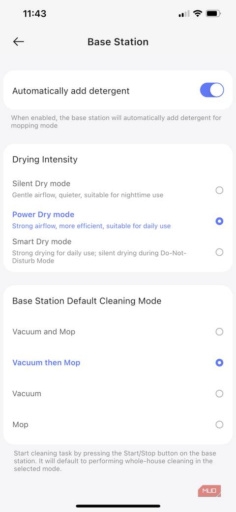 گزینههای ایستگاه پایه برنامه ناروال