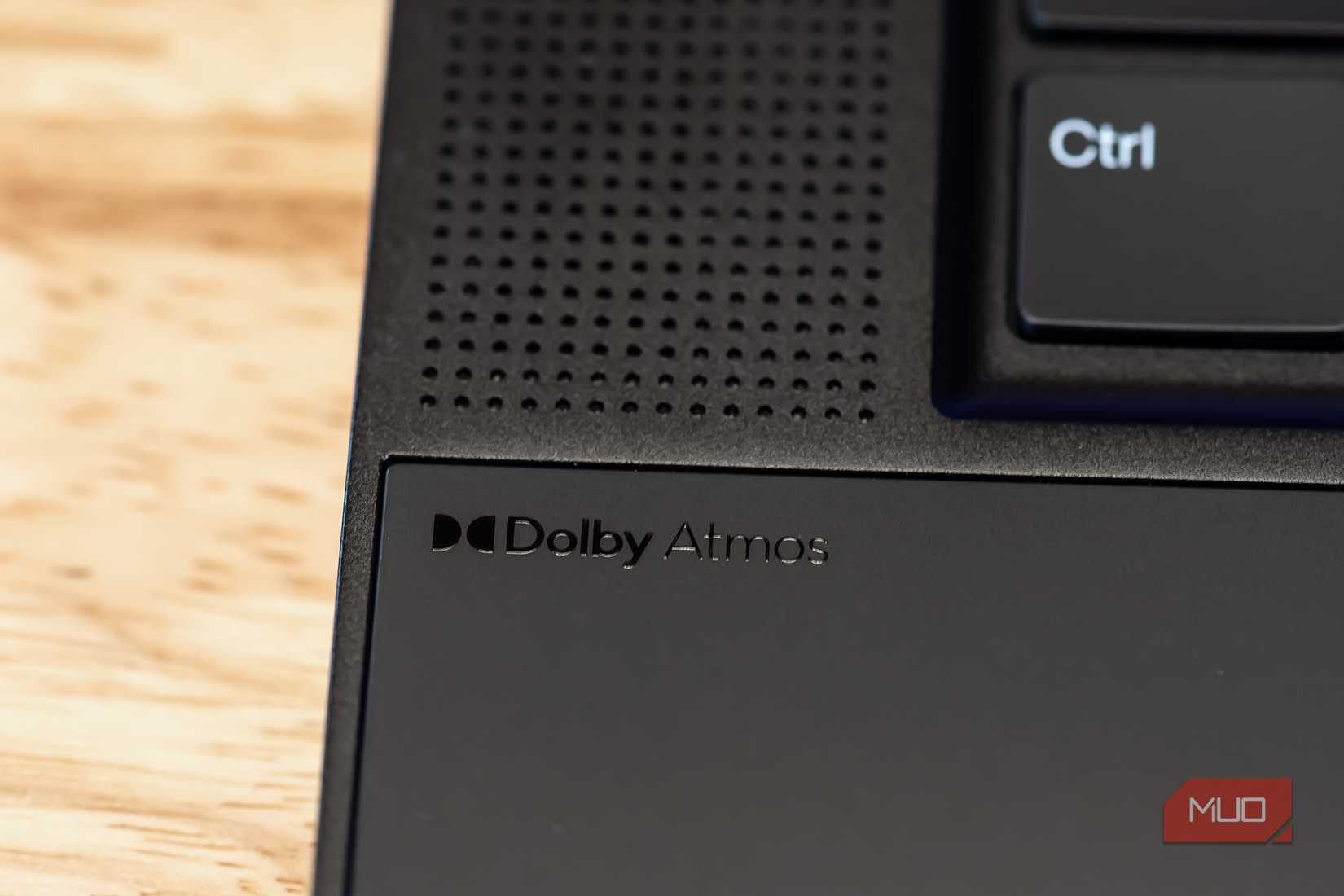 Dolby Atmos logo on the Lenovo ThinkPad Z16 Gen 2 AMD