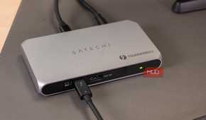 satechi thunderbolt 4 slim hub pro front