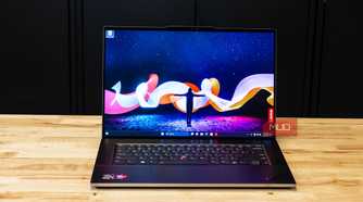 The background screen of the Lenovo ThinkPad Z16 Gen 2 AMD-1