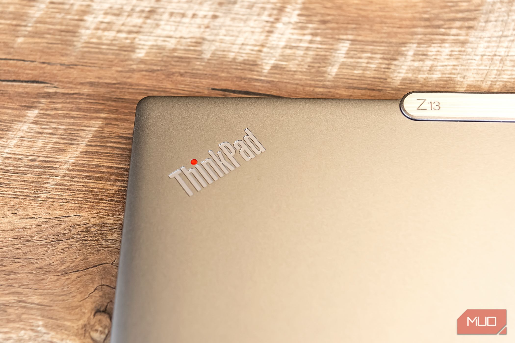 ThinkPad logo on the Lenovo Z13 Gen 2