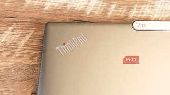 ThinkPad logo on the Lenovo Z13 Gen 2