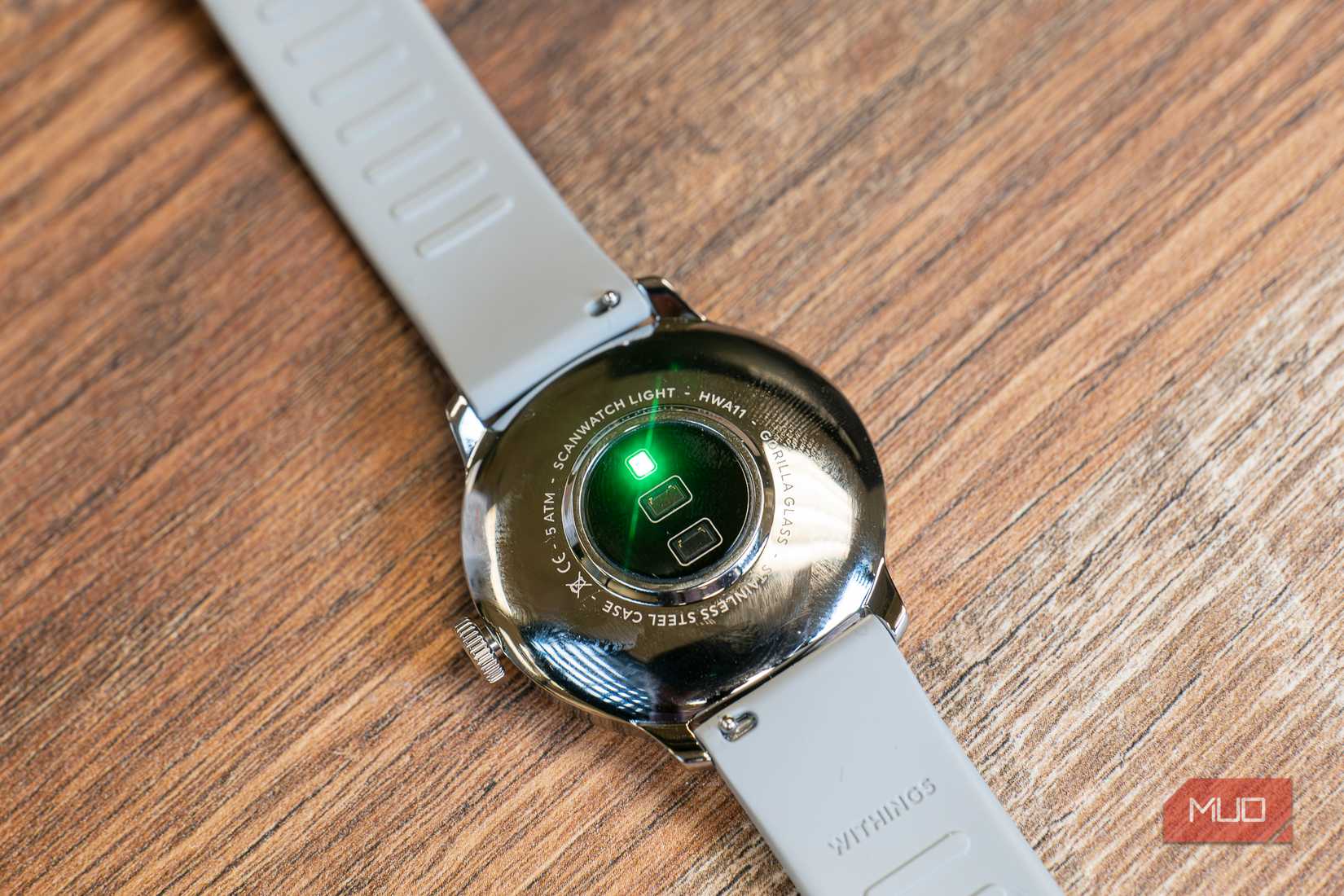 withings smartwatch light rear