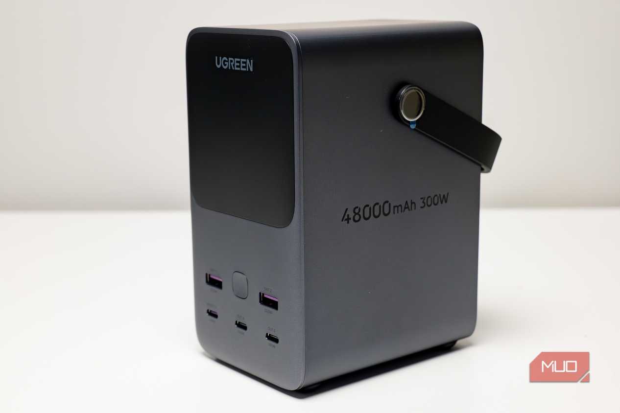 Ugreen 300W 48000mAh Power Bank on desk