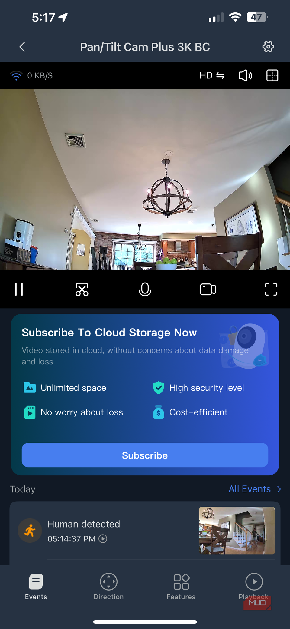 SwitchBot Small Subscription Ad in App