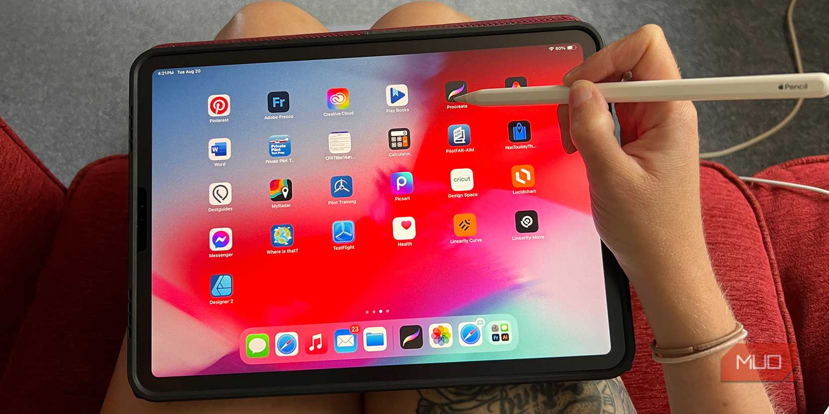 iPad Apps Including Procreate