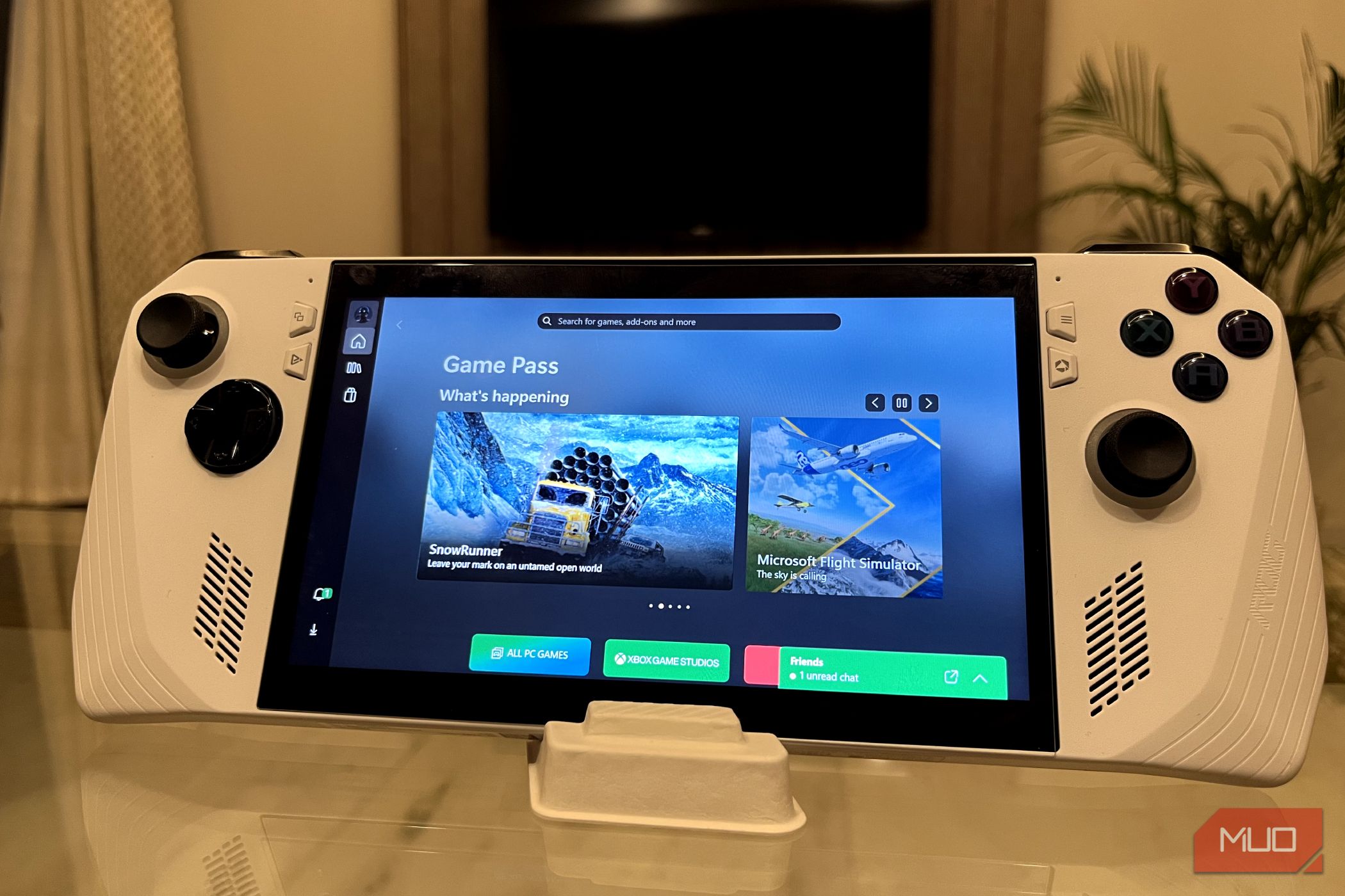 I own 3 PC gaming handhelds, and this is the one I barely use
