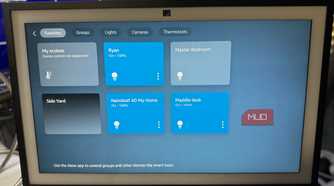 Amazon Echo Show 21 Smart home interface