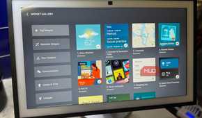 Amazon Echo show 21 widget gallery
