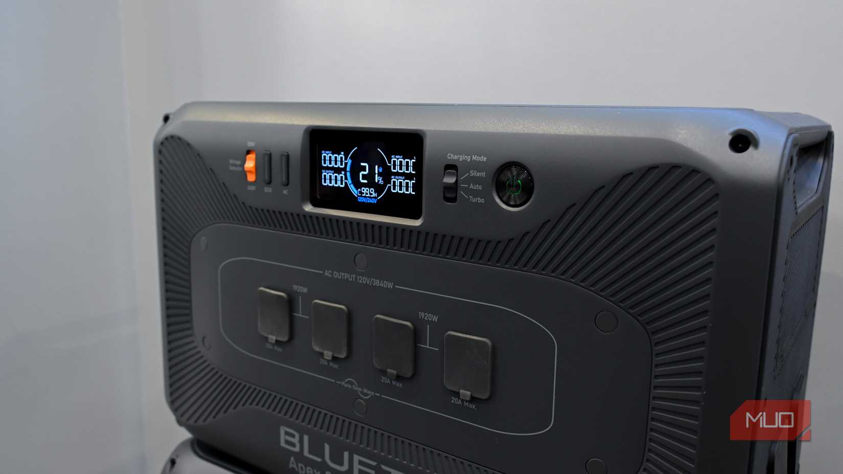 The Bluetti Apex 300.