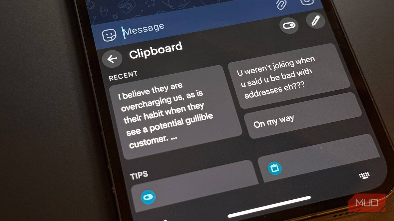 Once you try crossdevice clipboard, there’s no going back